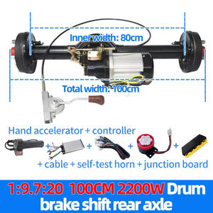 Kit de Conversión de Motor Diferencial de 100 cm y 2200 W para Vehículos Eléctricos, 1.5 Toneladas, para Ejes Traseros de Camiones y Minivans - Product Image 2
