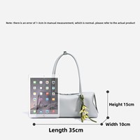 Sac à main d'épaule de luxe en cuir véritable pour femme 2026, avec fermeture éclair, décor floral, grande capacité, été-automne