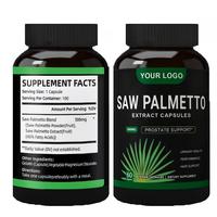 Capsules de beauté OEM pour adultes à base de palmier nain, antioxydantes et favorisant l'augmentation des fessiers, vente en gros