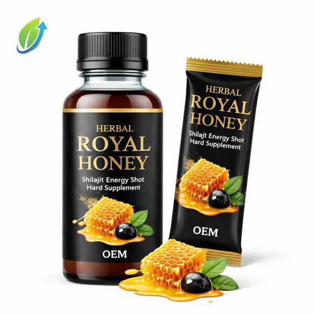 Wholesale Private Label Hot Selling Adult Herbal Honey Maca Energy Shot Supplement Brain Health Immune Support OEM ODM Custom