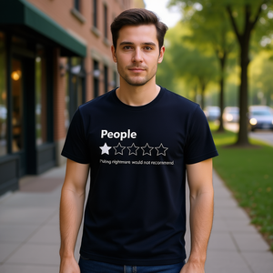 เสื้อยืด People One Star สีดำ สำหรับผู้ใหญ่ ไซส์ S M L XL XXL เสื้อโปรโมชั่น - Product Image 3