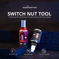 RadioMaster Nouveau design Outil d'écrou de commutateur en aluminium de deux tailles pour différentes radios RC