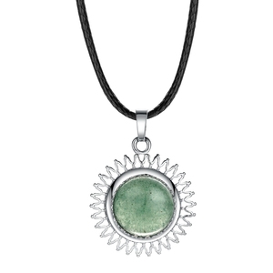 Collier ras de cou en argent Sterling 925 rond ou coquille, Cabochon ou coquille, bijou pour les femmes - Product Image 4