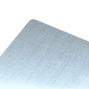 China factory PVC Card Lamination Textured Steel Plate Embossed Sheet Metal