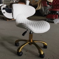 Prix d'usine Cabinet dentaire/Salon/Spa UTILISER Cuir PVC Base en alliage d'aluminium tabouret de selle coloré tabouret dentaire chaise