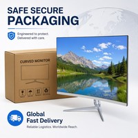 Monitor para Juegos QLED de 24 Pulgadas, 100Hz, 1ms, Pantalla Ancha 21:9, Diseño sin Marco, Monitor Profesional para Esports