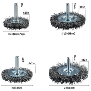 Spazzola a filo in acciaio inossidabile - Product Image 2