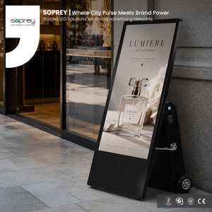 Pantalla LCD Portátil para Publicidad Exterior de 32 Pulgadas, Pantalla Digital para Carteles Publicitarios para Comercios Minoristas SOP-TA-01 Pantalla LCD Portátil para Exterior de 32 Pulgadas - Product Image 3
