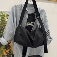 Nouveau Sac Fourre-tout Rétro Chic 2026 pour Tous les Jours – Sac à Bandoulière Tendance en Nylon avec Fermeture Éclair et Doublure en Polyester