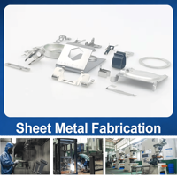 Pièces de fabrication sur mesure en acier inoxydable, en alliage d'aluminium, fabriquées par découpe laser, pliage de tôle et soudage CNC automatique