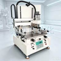 Machine de sérigraphie de table pneumatique à vide pour petit poste de travail