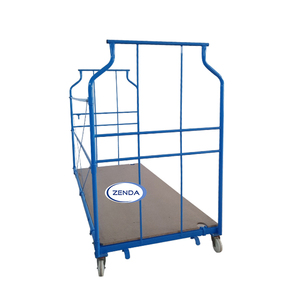 Custom Furniture Moving Storage Rack Foldable Trolley For Handling Large Cargos