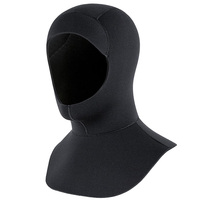 Cagoule de plongée thermique en néoprène avec fermeture au cou, cagoule de plongée pour eaux froides pour la plongée sous-marine et le snorkeling