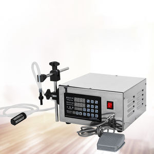 Máquina de llenado semiautomática de alta precisión de 5-3500ml para alimentos y bebidas con bolsa/botella Tubo digital Bolsita de líquido que fluye - Product Image 1