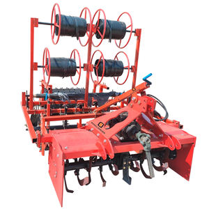 Cultivador Agrícola, Máquina de Acolchado y Formación de Camas de Cultivo, Máquina de Colocación de Acolchado de Plástico para Tractor, Ajustable - Product Image 3