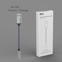 Adaptateur audio USB vers prise jack 3,5 mm, câble USB vers auxiliaire avec microphone, carte son USB vers casque AUX pour PC PS4 PS5