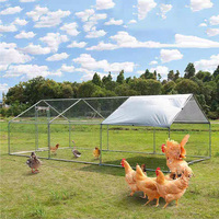 Excellent Poulailler Mobile pour Poulets de Chair, Portes Grillagées, Vente en Ligne