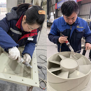 Système de filtre à air industriel d'épurateur de gaz d'échappement de débit réglable fabriqué en Chine - Product Image 4