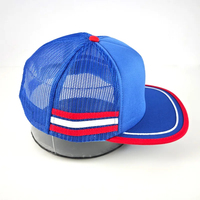Casquette Trucker en Maille à 6 Panneaux en Gros, Personnalisable avec Broderie et Impression de Logo, en Coton avec Partie Avant en Maille et Partie Arrière en Maille, Casquette de Baseball d'Extérieur