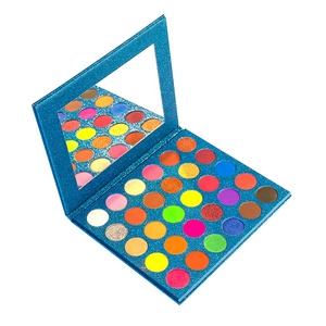 <span class=keywords><strong>Paleta</strong></span> <span class=keywords><strong>de</strong></span> sombra <span class=keywords><strong>de</strong></span> ojos cuadrada, maquillaje cosmético <span class=keywords><strong>de</strong></span> alta calidad, 30 <span class=keywords><strong>colores</strong></span>, <span class=keywords><strong>azul</strong></span>, con espejo - Product Image 4