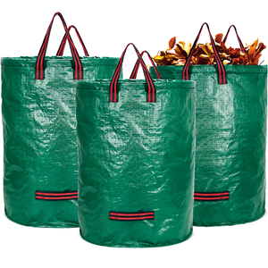 Reusable <b>Large</b> Garden Waste Bags Heavy duty Leaf Bags Yard Waste <b>Bin</b> with Handles for Lawn & Garden - Product Image 1