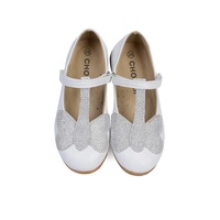 Chaussures de princesse classiques en cuir verni bordeaux à nœud Mary Jane personnalisées en usine pour enfants et filles