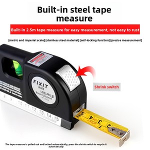 Chuyên nghiệp tự làm công nghiệp đa chức năng đánh dấu thước đo dòng đánh dấu Độ chính xác cao màu xanh lá cây hồng ngoại <span class=keywords><strong>laser</strong></span> cấp cụ cho - Product Image 4