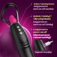 Vibrateur pour couples avec 10 modes de vibration, tasse amovible, stimulation du point G, du sein et des mamelons