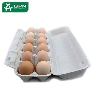 Cartón para Huevos de Papel Moldeado Personalizado con Capacidad para 12 Huevos, Materiales Reciclados, Laminación Brillante y Relieve para Empaque de Productos del Hogar - Product Image 4
