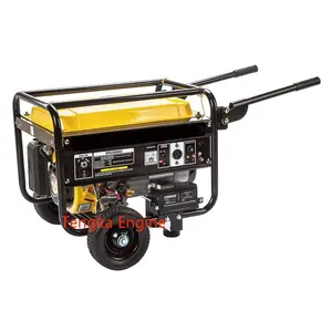 Powerful 8kw Dual Fuel Gasoline Generator Set Gasoline Petrol Engine