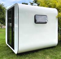 Module de bureau en structure acier Suihe, maison préfabriquée, mini-cabine, boutique conteneur avec panneaux composites en aluminium