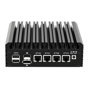 I226-V Mini PC <span class=keywords><strong>4</strong></span> * Không Quạt N6005 N5105 Bộ Định Tuyến Mềm 2.5G Mới Card Mạng 2500M TPM2.0 3x4K @ 60Hz Máy Chủ VPN Máy Vi Tính Mini Tường Lửa - Product Image 1