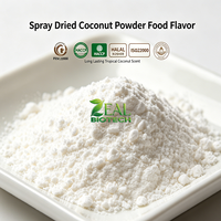 Poudre aromatisante à la noix de coco, soluble dans l'eau et l'huile, résistante à la chaleur, pour aliments grillés, pâtisseries, boissons, bonbons et glaces