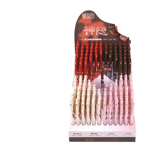 Bolígrafo Neutral Jiwushe Shenyin con Activación por Clic, Punta Negra de 0.5 mm, para Oficina y Escuela - Product Image 5