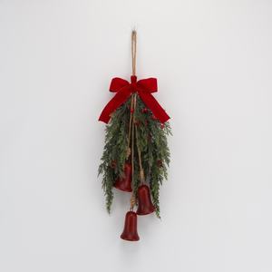MEICHUANGHUI noel çanları Vintage asma çan noel çanları ağaç dekor kapı noel çanları askı süsleri - Product Image 1