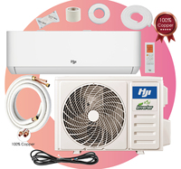 Climatiseur mural split HJI 1,5 CV 12000 BTU à onduleur, refroidissement uniquement, compresseur durable, économique