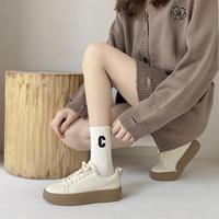Chaussettes de sport tricotées pour femmes, respirantes, absorbant la sueur, pour usage quotidien, automne et hiver