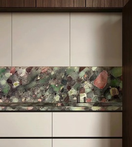 Marmo Naturale Breccia di Parigi, <span class=keywords><strong>Pietra</strong></span> Scura di Lusso con Venature Multicolore per Pareti Decorative e Piani di Lavoro - Product Image 5