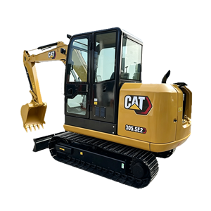 Mini-excavatrice CAT 305.5E2, 3 tonnes, excavatrice hydraulique sur chenilles avec godet de terrassement d'une capacité de 0,12 m³ - Product Image 1