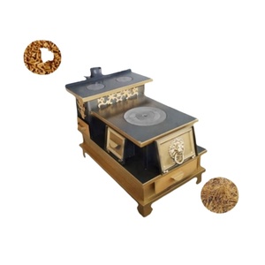 Poêle à bois haute performance en fonte et acier pour foyer - Product Image 6