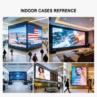 Écran LED Lecede pour intérieur, mur LED COB à pas fin pour patinoire, affichage des horaires d'événements