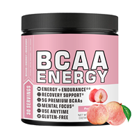 Precio al por Mayor, Suplementos de Aminoácidos de Cadena Ramificada (BCAA) en Polvo, Veganos, HALAL, GMP, con Sabor Natural Personalizado, para Deportistas