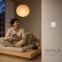 Interrupteur mural tactile intelligent WiFi Bingoelec sans fil neutre, panneau en verre trempé pour maison connectée