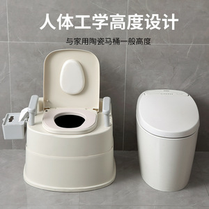 Conway Portable <b>Commode</b> <b>Chair</b> 130 Deodorizing For Elderly And Pregnant Women Home Use - Product Image 5