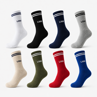 Chaussettes de sport personnalisées avec logo, chaussettes athlétiques respirantes pour la course et l'entraînement avec soutien de la voûte plantaire, OEM