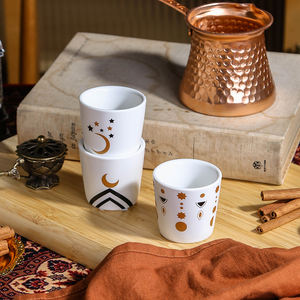 Logo personalizzato auridi giornata nazionale Arabia Souvenir 60ml ceramica tazze <span class=keywords><strong>da</strong></span> tè tazza di <span class=keywords><strong>caffè</strong></span> con Design speciale - Product Image 1