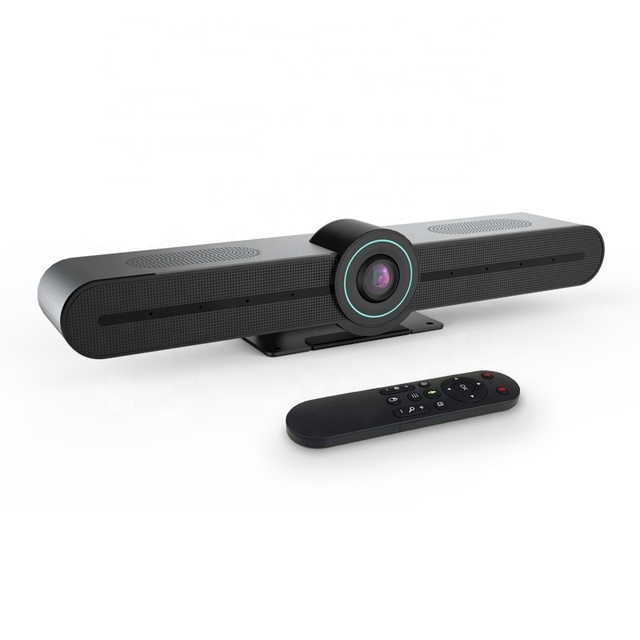 4K All In One Video Conference Camera Gesture Control Smart AI Auto Group Framing Conferencing Video Bar For Meeting Rooms
