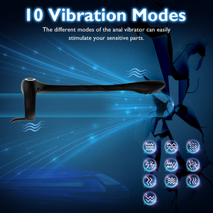 Gran oferta, Control remoto, <span class=keywords><strong>Anal</strong></span> tapón, masajeador de próstata, anillo para pene, vibradores masculinos para hombres, Juguetes sexuales de placer para parejas adultas - Product Image 6