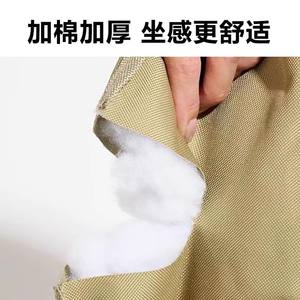 เก้าอี้พับกลางแจ้งขนาดใหญ่แบบพกพาพร้อมเบาะปรับได้สำหรับพักผ่อนและงีบหลับ - Product Image 3