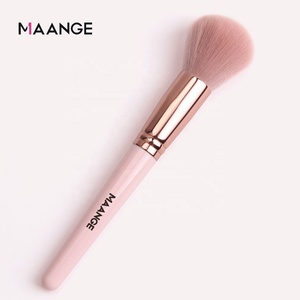 MAANGE — pinceaux <span class=keywords><strong>de</strong></span> maquillage, simple, en rose, pour <span class=keywords><strong>fond</strong></span> <span class=keywords><strong>de</strong></span> <span class=keywords><strong>teint</strong></span>, poudre, Blush, bon marché - Product Image 1